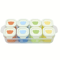 9pcs Silicone Food Storage Containers With Lids Reusable Leak Proof Snack And Meal Prep Set 1