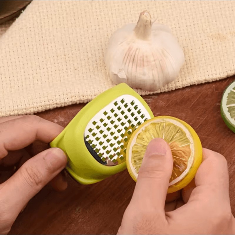 Stainless Steel 4in1 Manual Grater And Slicer Compact Zester And Shredder For Kitchen Prep 3