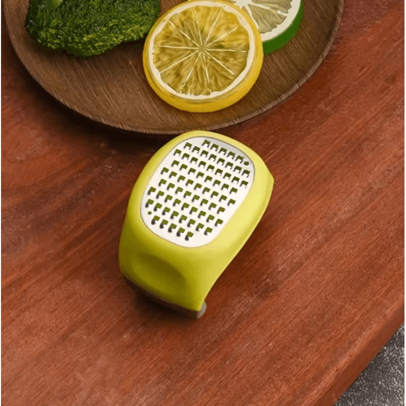 Stainless Steel 4in1 Manual Grater And Slicer Compact Zester And Shredder For Kitchen Prep 4