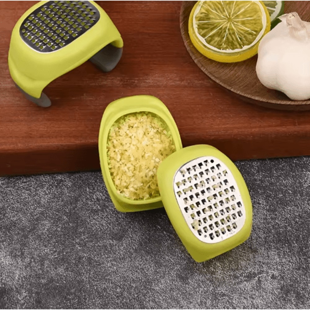Stainless Steel 4in1 Manual Grater And Slicer Compact Zester And Shredder For Kitchen Prep 6