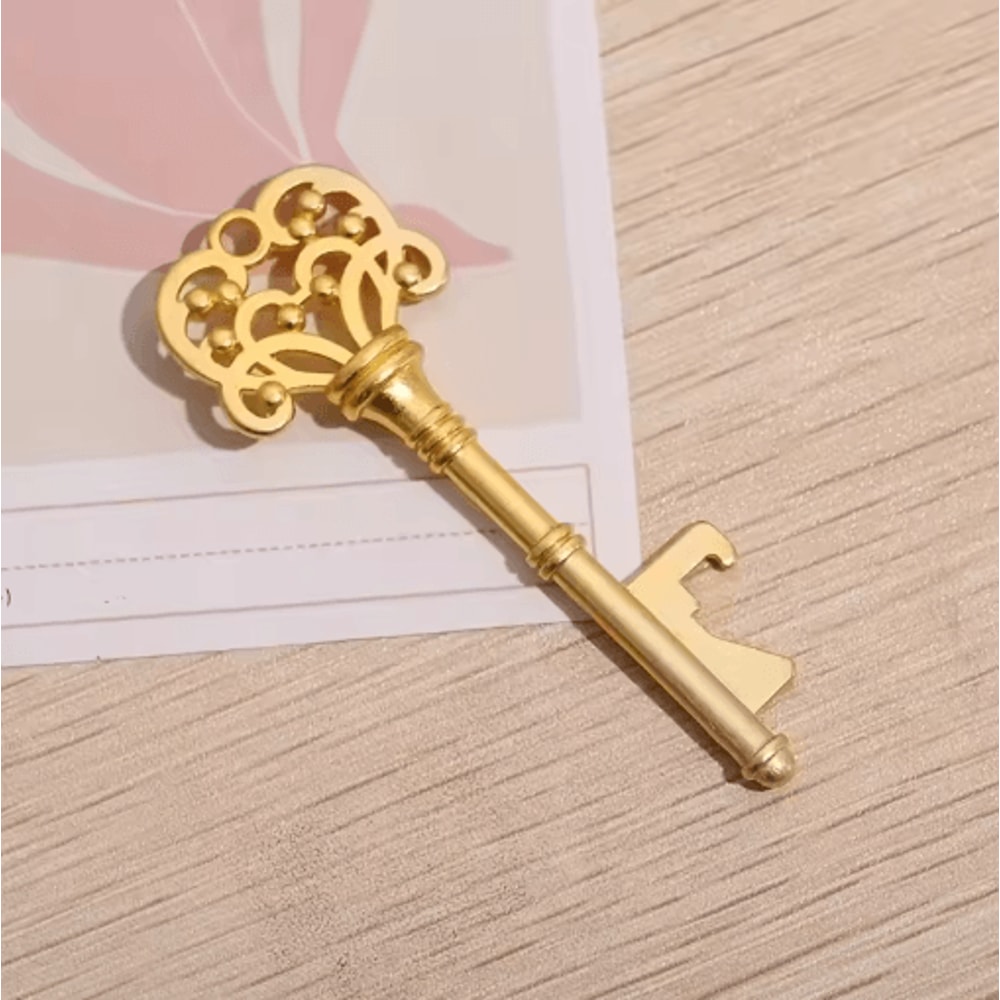 Vintage Crown Key Bottle Opener Classic Metal Barware Tool For Home And Events 2