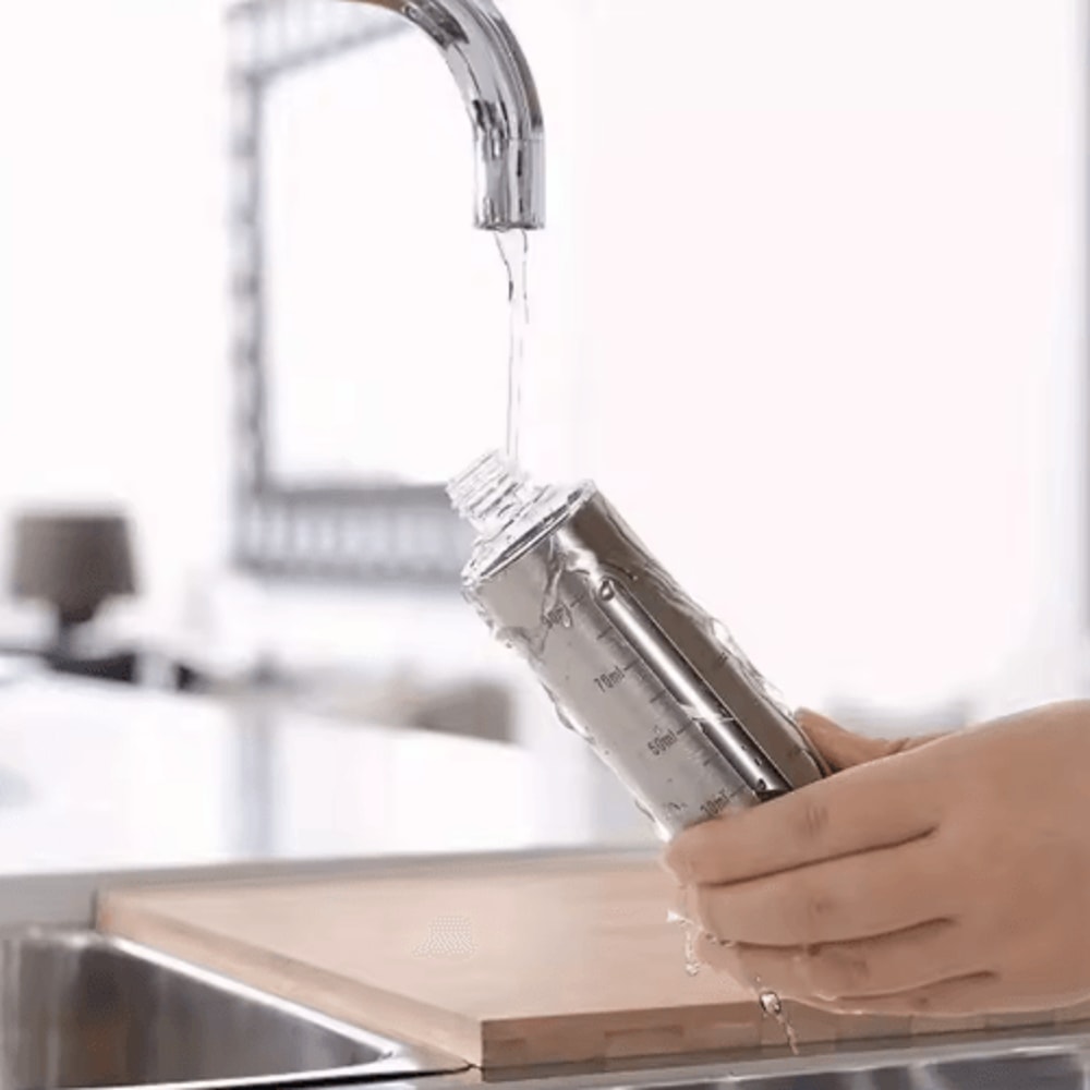 Stainless Steel Olive Oil Spray Bottle Refillable BBQ And Baking Oil Sprayer For Kitchen Use 2