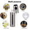 Stainless Steel Olive Oil Spray Bottle Refillable BBQ And Baking Oil Sprayer For Kitchen Use 0