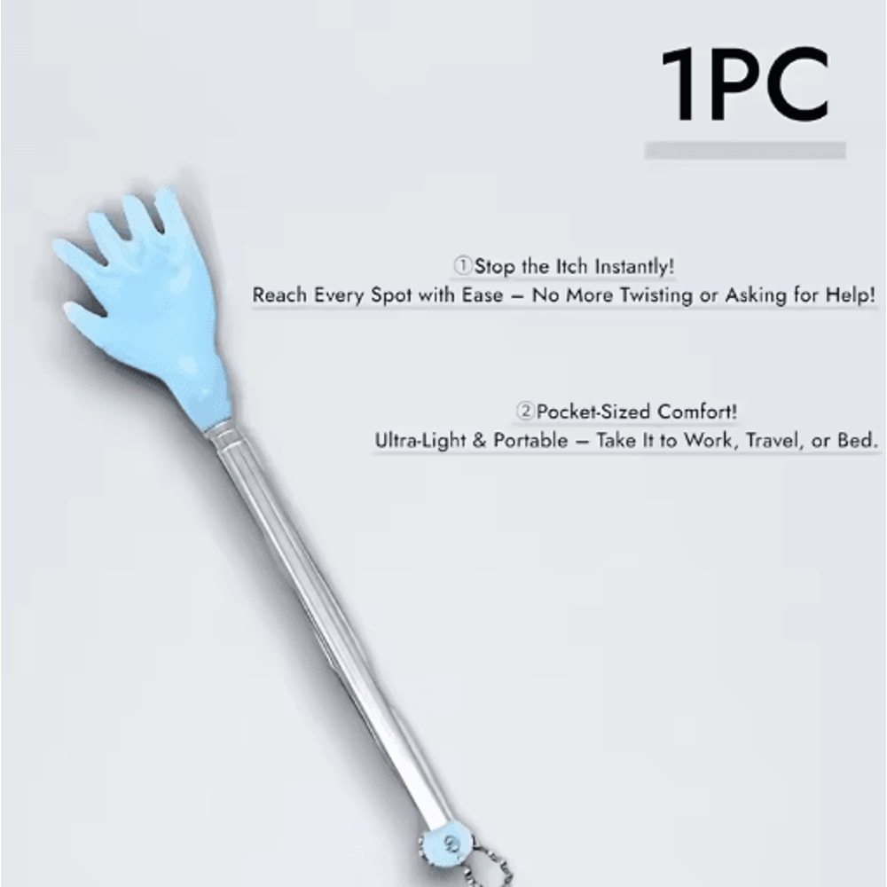 Portable Back Massage Scratcher Handheld Itch Relief Tool For Home And Travel 4