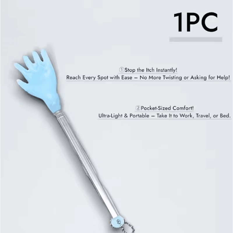 Portable Back Massage Scratcher Handheld Itch Relief Tool For Home And Travel 4