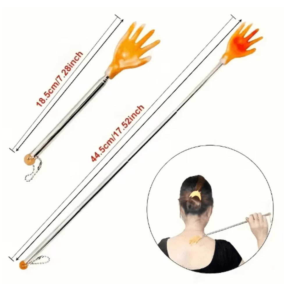 Portable Back Massage Scratcher Handheld Itch Relief Tool For Home And Travel 6