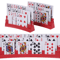 Expandable Three Layer Plastic Card Holder Set Interactive Hands Free Game Accessory 2pcs 1Set 4