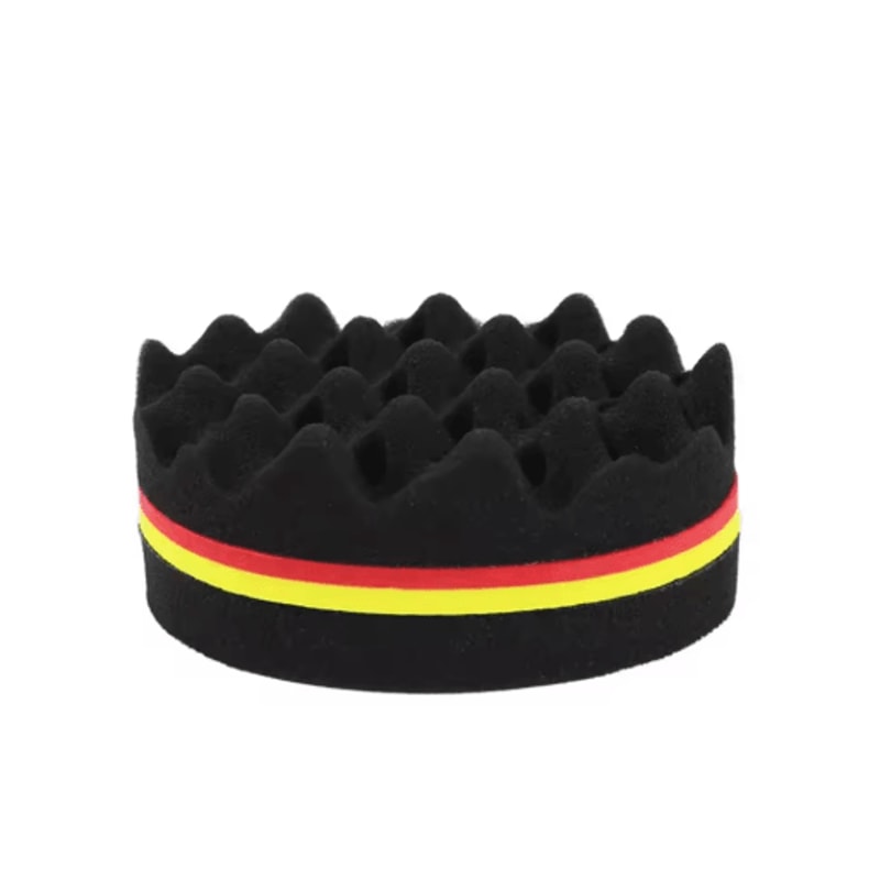 Oval Double Sided Twist Hair Sponge Brush Magic Curl Tool For Afro And Coily Hair 4
