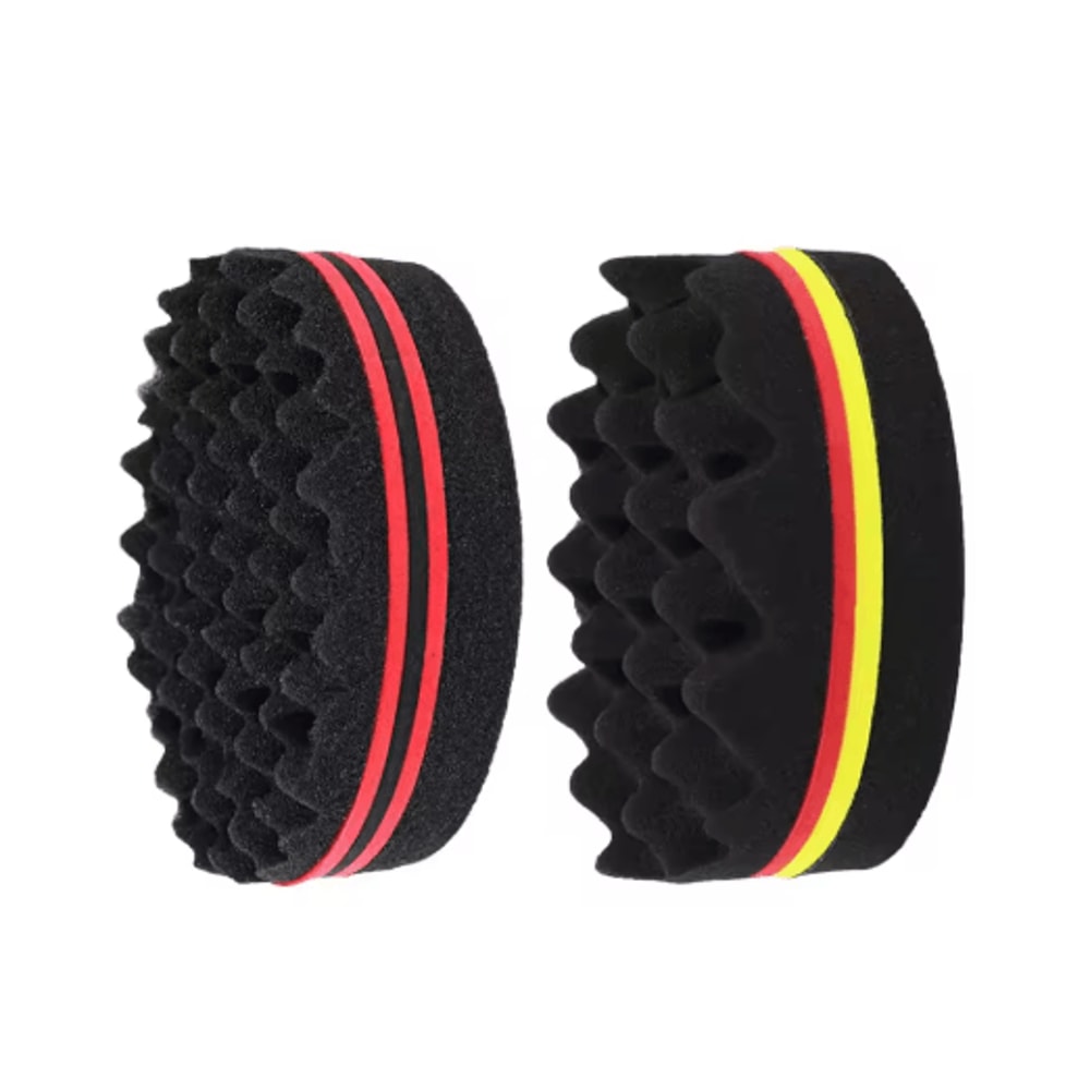 Oval Double Sided Twist Hair Sponge Brush Magic Curl Tool For Afro And Coily Hair 7