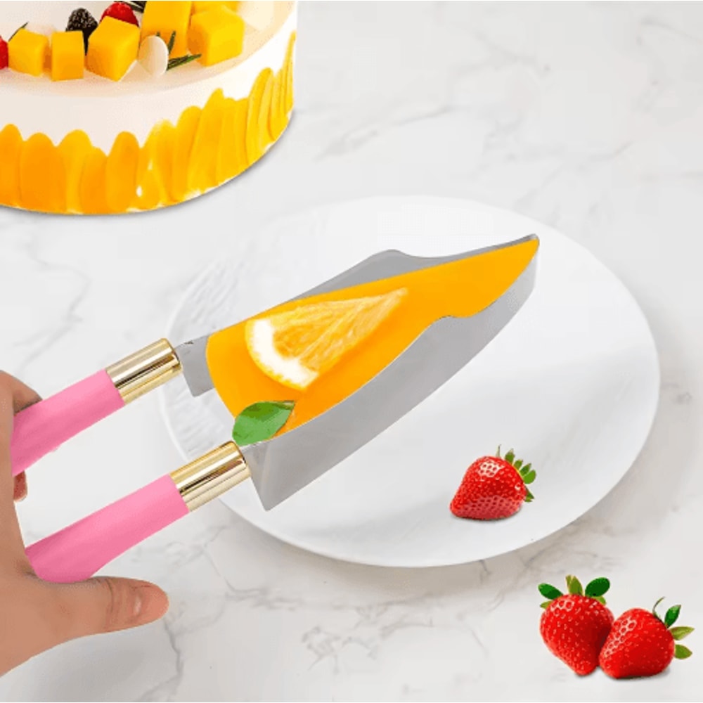 Stainless Steel Cake Slicer And Triangle Cutter Precision Baking Tool For Perfect Cake Portions 3