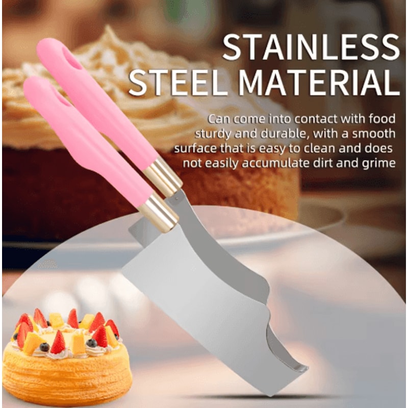 Stainless Steel Cake Slicer And Triangle Cutter Precision Baking Tool For Perfect Cake Portions 6