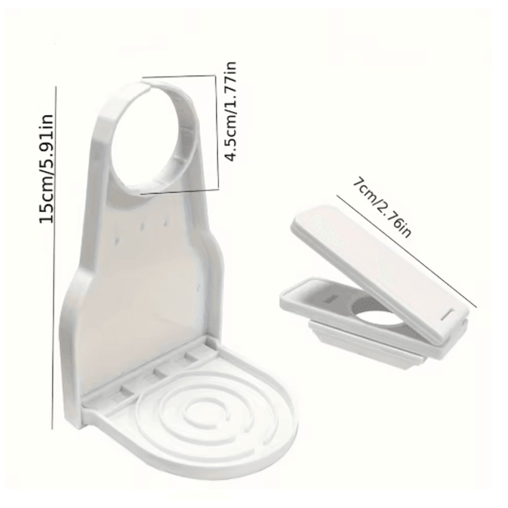 Spill Free Laundry Detergent Dispenser Cup Holder Push Pause Nozzle Space Saving Laundry Accessory 4