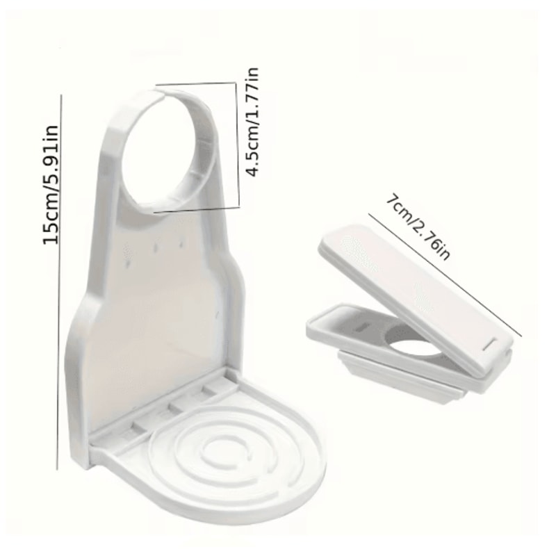 Spill Free Laundry Detergent Dispenser Cup Holder Push Pause Nozzle Space Saving Laundry Accessory 4