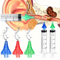 Ear Wax Removal Rinse Syringe Kit Gentle Ear Cleaning Tool With Replacement Tip Nozzle 7