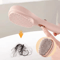 Self Cleaning Retractable Hairbrush Anti Static Scalp Massage Styling Comb For Salon And Travel 4