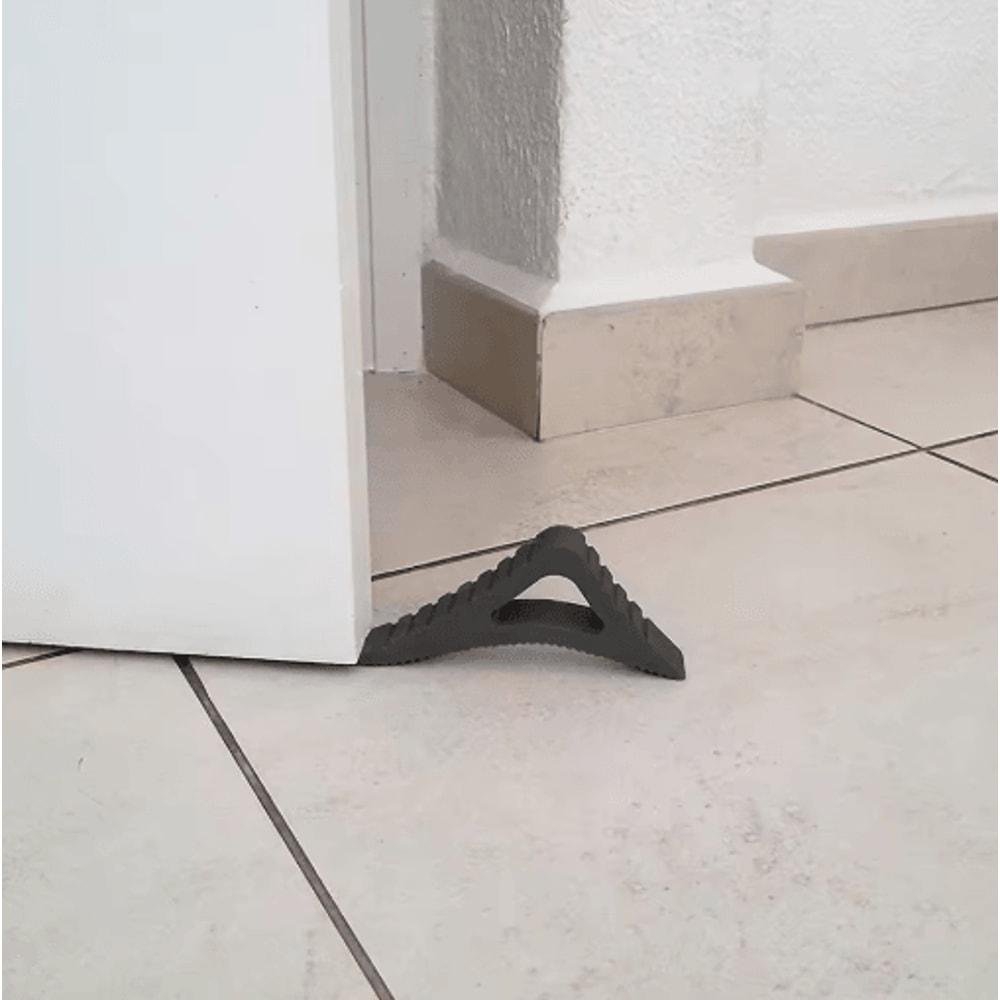 Rubber Door Stopper Reusable Anti Collision Door Wedge And Floor Block 5