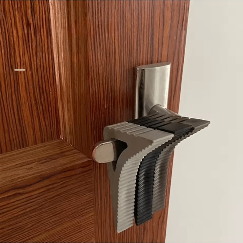 Rubber Door Stopper Reusable Anti Collision Door Wedge And Floor Block 6