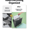 Expanding File Folder 5 Pocket A4 Document Organizer For School And Office 2