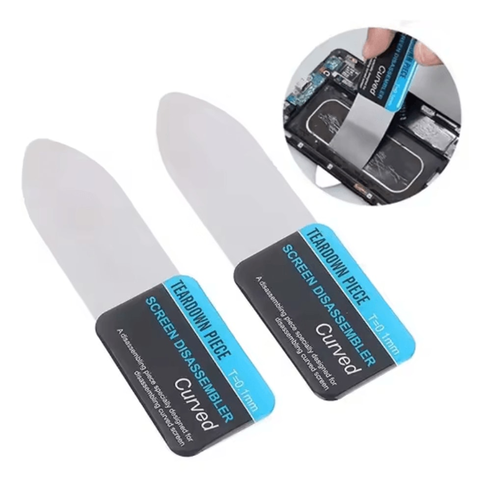 Ultra Thin Phone Opening Pry Card Tool Flexible Mobile Device Disassembly Tool 1 To 2 PCS 7
