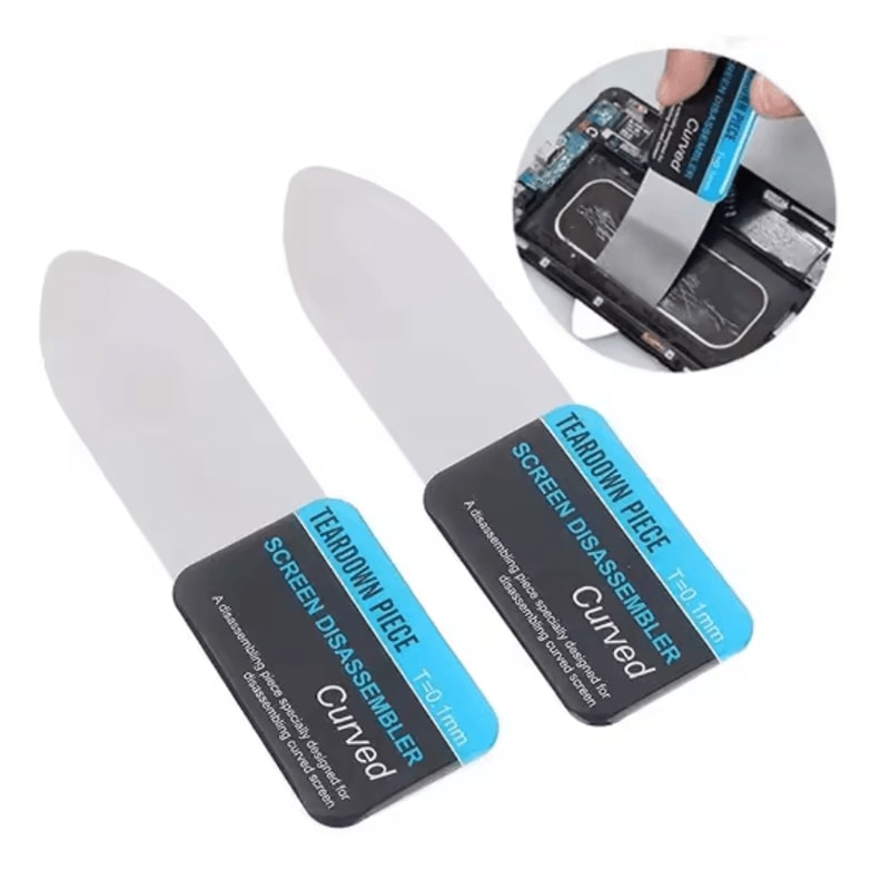 Ultra Thin Phone Opening Pry Card Tool Flexible Mobile Device Disassembly Tool 1 To 2 PCS 7