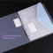 6PCS A4 High Capacity Loose Leaf File Bags 11 Hole Binder Pockets With Button Closure 2