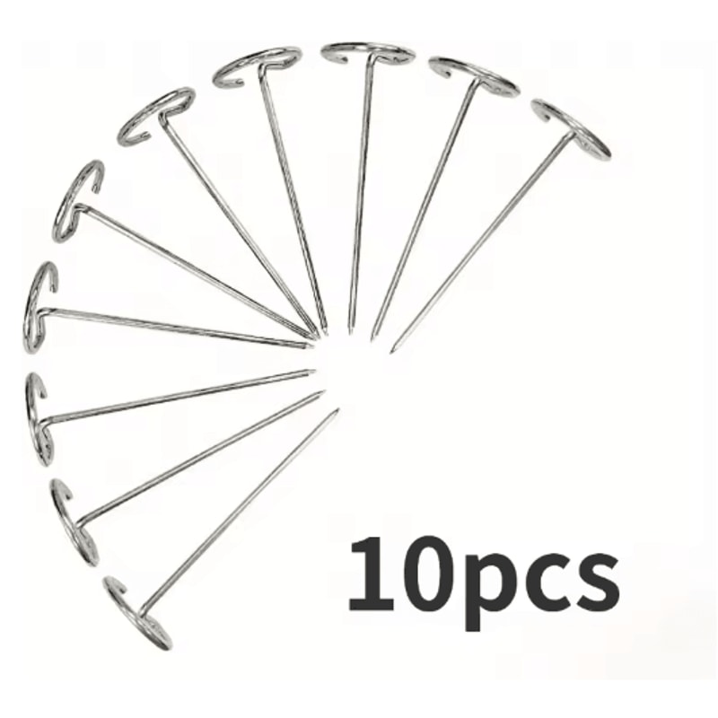 Stainless Steel Air Fryer Skewers 10PCS Vertical Kebab Needles For Oven And BBQ 1