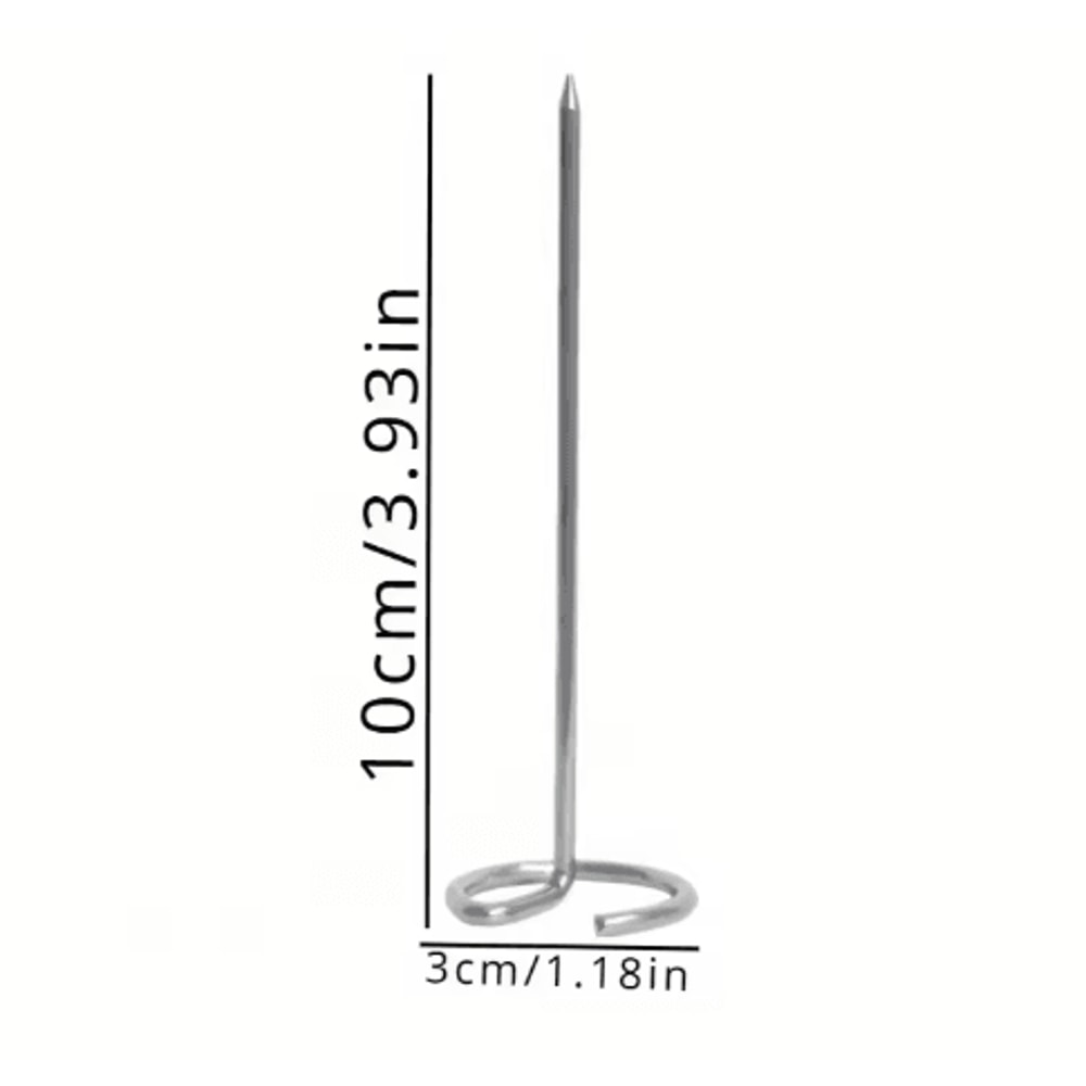 Stainless Steel Air Fryer Skewers 10PCS Vertical Kebab Needles For Oven And BBQ 3