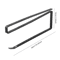 Wall Mounted Paper Roll Holder No Drill Kitchen And Bathroom Storage Rack 2