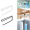 Wall Mounted Paper Roll Holder No Drill Kitchen And Bathroom Storage Rack 6