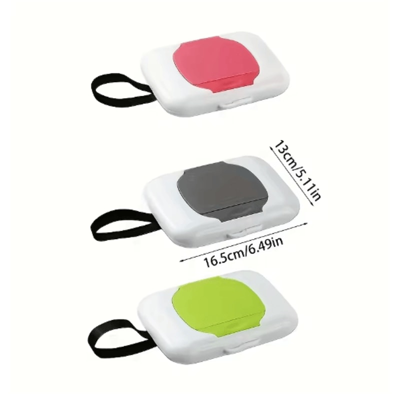 Refillable Wipes Dispenser Reusable Baby Wet Wipe Holder For Home And Travel 6