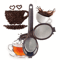 Durable Coffee Filter Spoon Portable Filtration Tool For Capsules And Ground Coffee 3