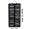 Wall Mounted Glasses Organizer 16 Slot Felt Hanging Storage For Home And Office 1
