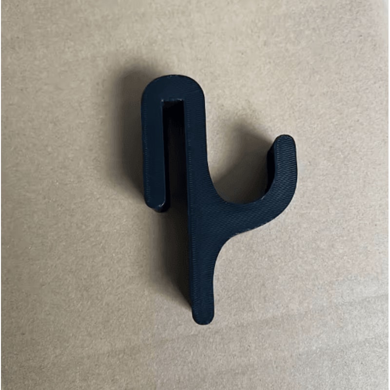 3D Shower Door Towel Hook Glass Door Hanger For 8mm Bathroom Panels 2