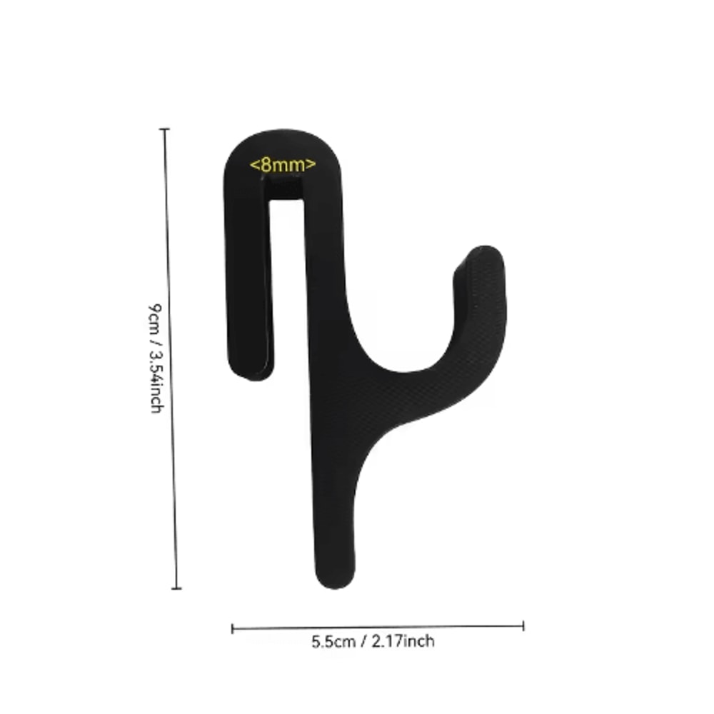 3D Shower Door Towel Hook Glass Door Hanger For 8mm Bathroom Panels 6