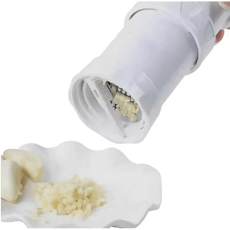 Chef Manual Garlic Press Mini Multifunctional Garlic Cutter Peeler And Grinder 1PC 2