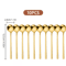 10PCS Stainless Steel Coffee Spoons Dessert Teaspoons And Seasoning Spoons For Home And Cafe Use 1