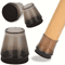 12PCS Table And Chair Foot Protection Covers Anti Slip Silent Furniture Leg Caps 4