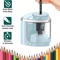 Electric Desktop Pencil Sharpener Automatic Sharpener For 6 To 8mm Pencils 2