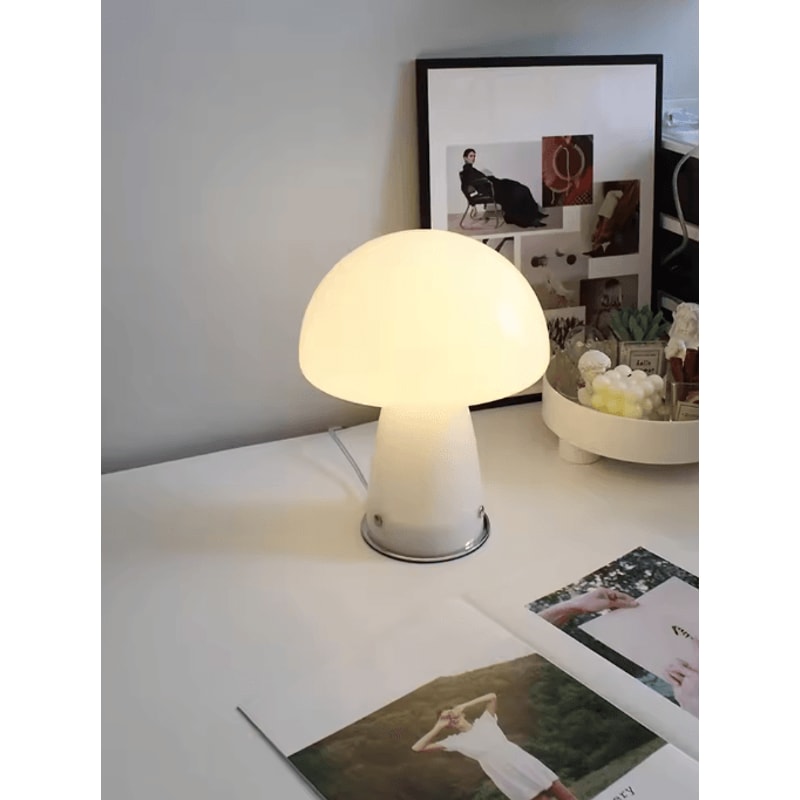 Tri Colour USB LED Mushroom Light Modern Corded Ambient Lamp For Camping And Home Decor 4