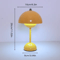 USB Rechargeable LED Flower Bud Desk Lamp Touch Control Three Color Ambient Light 1
