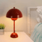USB Rechargeable LED Flower Bud Desk Lamp Touch Control Three Color Ambient Light 2