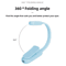 Mini Rechargeable Book Light USB Clip On Reading Lamp With Adjustable Brightness 10