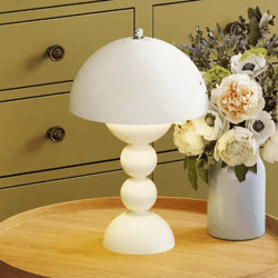 nordic led flowers table lamp usb dimmable night light for bedroom bedside desk lighting home living room decor