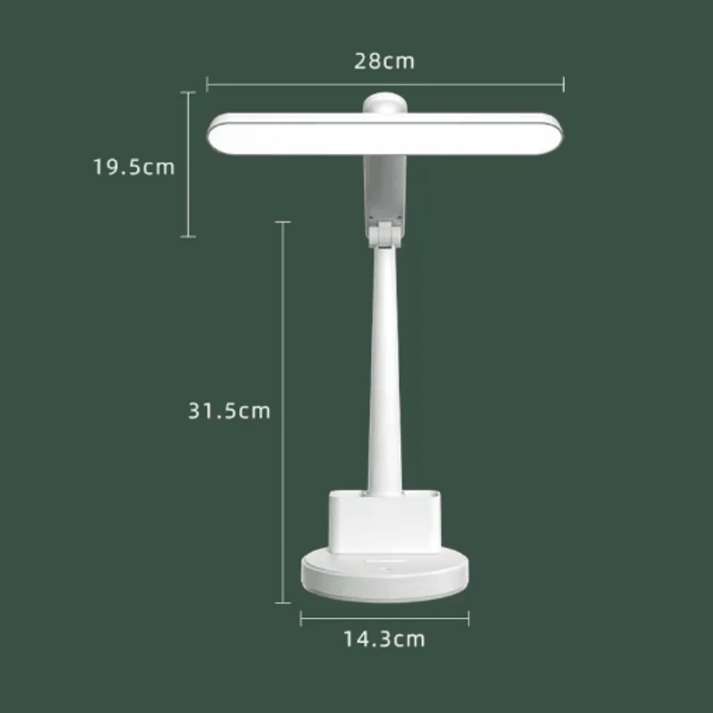 Rechargeable LED Foldable Desk Lamp Eye Protection USB Table Lamp For Students And Children 3