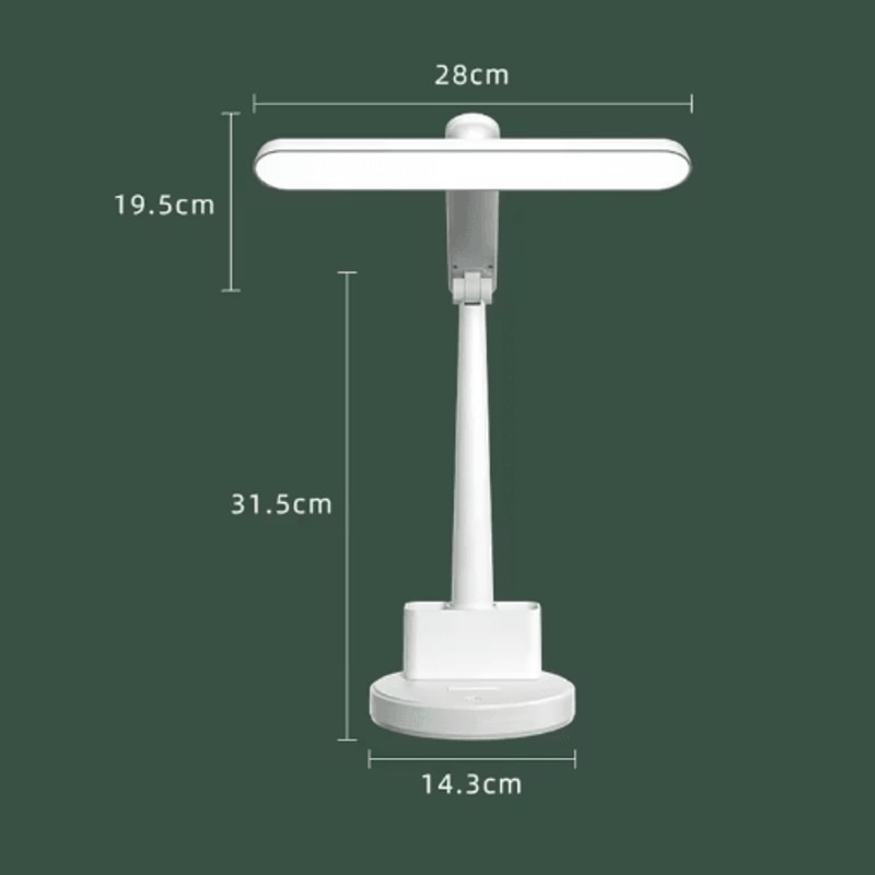 Rechargeable LED Foldable Desk Lamp Eye Protection USB Table Lamp For Students And Children 3
