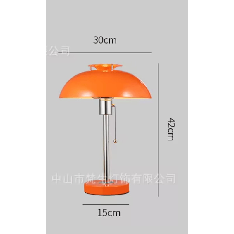 LED Dimmable Mushroom Table Lamp Antique Style Decorative Night Light For Bedroom And Study 1