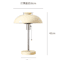LED Dimmable Mushroom Table Lamp Antique Style Decorative Night Light For Bedroom And Study 10