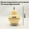 Cute PearShaped Night Light Touch Control 3 Color Adjustable USB Rechargeable Lamp 2