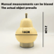 Cute PearShaped Night Light Touch Control 3 Color Adjustable USB Rechargeable Lamp 2