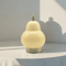 Cute PearShaped Night Light Touch Control 3 Color Adjustable USB Rechargeable Lamp 6